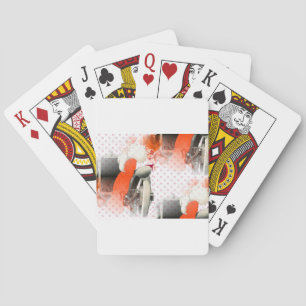 flapper polkadots playing cards