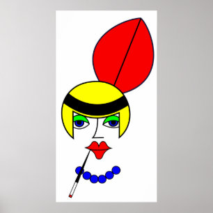 Flapper - Roaring 20s Poster