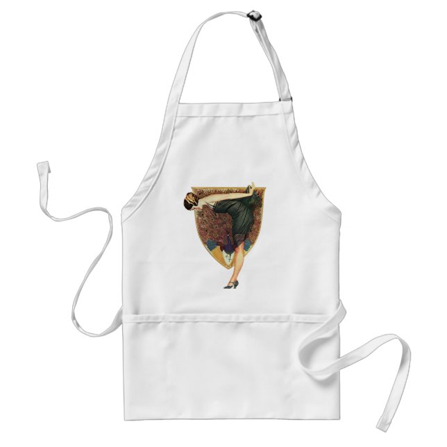 Flapper with Peacock Emblem Standard Apron (Front)
