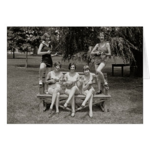 Flappers in Bathing Suits, 1926