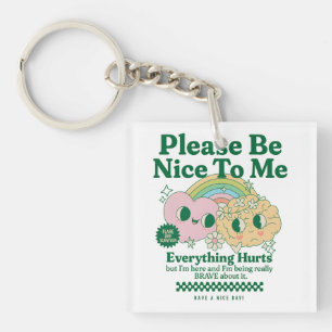 Flare Day Survivor POTS and Chronic pain warriors Keychain