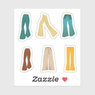 Flared Pant Stickers
