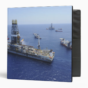 Flaring operations conducted by the drillship binder