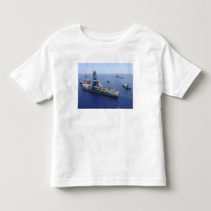 Flaring operations conducted by the drillship toddler t-shirt