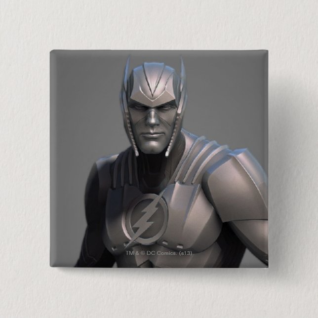 Flash Alternate 2 Inch Square Button (Front)