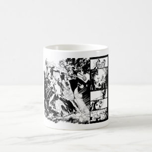 Flash and Green Lantern Panel 2 Coffee Mug