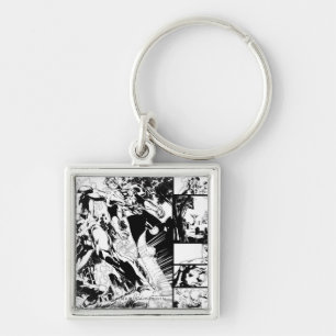 Flash and Green Lantern Panel 2 Keychain