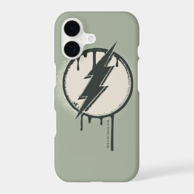 Flash Bolt Paint Grunge (Back)