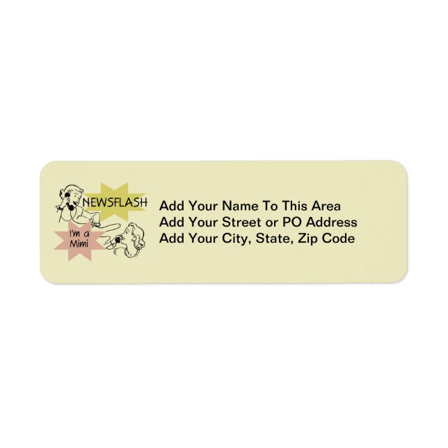 Flash d'information je suis les T-shirts un Mimi (Devant)