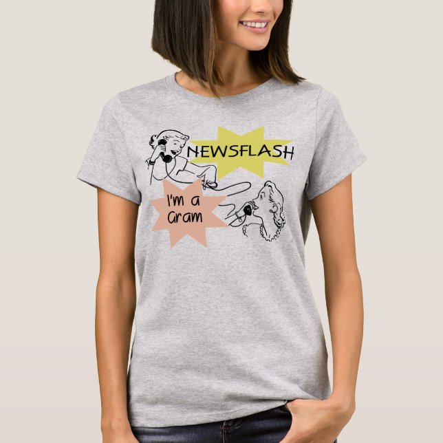 Flash d'information je suis T-shirts et cadeaux (Devant)