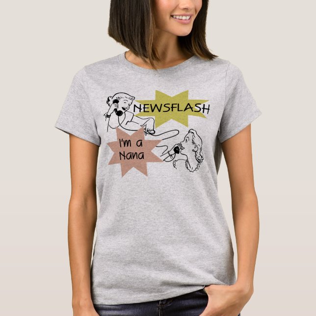 Flash d'information je suis T-shirts et cadeaux de (Devant)