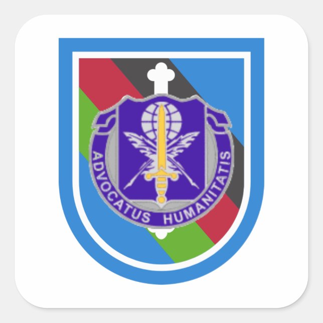 FLASH/DUI 416TH CIVIL AFFAIRS BN STICKERS (Front)