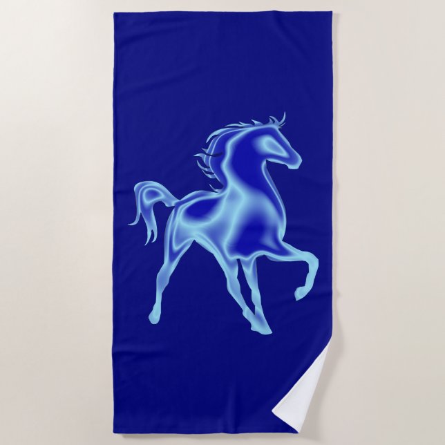Flash Horse Beach Towel (Front)