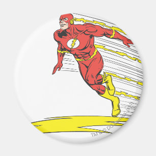Flash Leaps Left Magnet