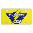 Flash License Plate
