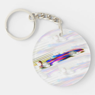 Flash of Colour Keychain