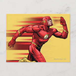 Flash Running Postcard