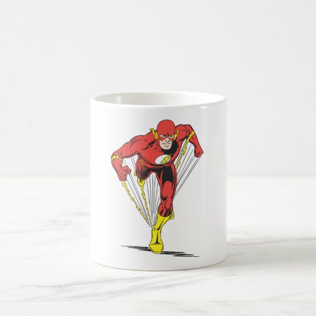 Flash Runs Forward Coffee Mug (Center)