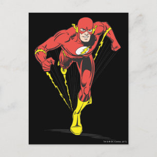 Flash Runs Forward Postcard