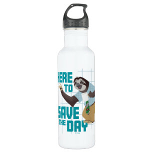Flash Slothmore - Here to Save the Day 710 Ml Water Bottle