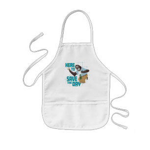 Flash Slothmore - Here to Save the Day Kids Apron