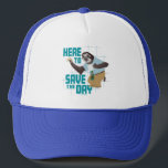 Flash Slothmore - Here to Save the Day Trucker Hat<br><div class="desc">Zootopia 2 | Flash Slothmore is here to save the day! Carry around your favorite Department of Mammal Vehicles agent on a tote bag,  mug,  or sport on a graphic tee. Catch Flash on even more custom Zazzle merchandise today!</div>