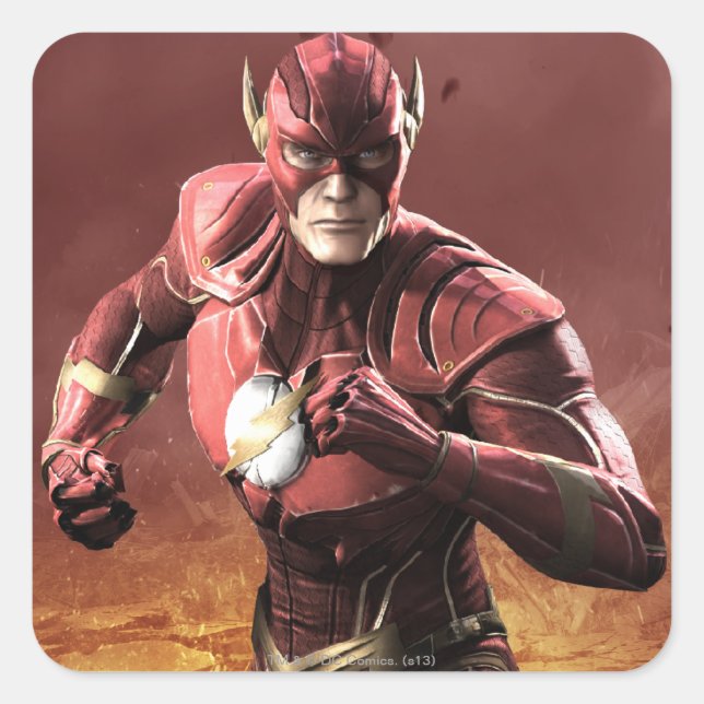 Flash Square Sticker (Front)
