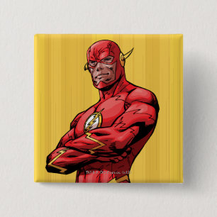 Flash Standing 2 Inch Square Button