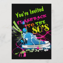 Flashback To The 80's Neon Sneaker