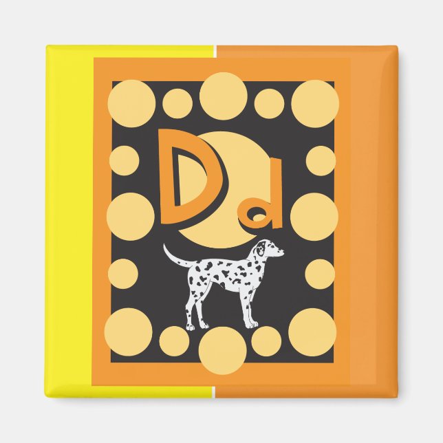 FlashCardD Magnet (Front)