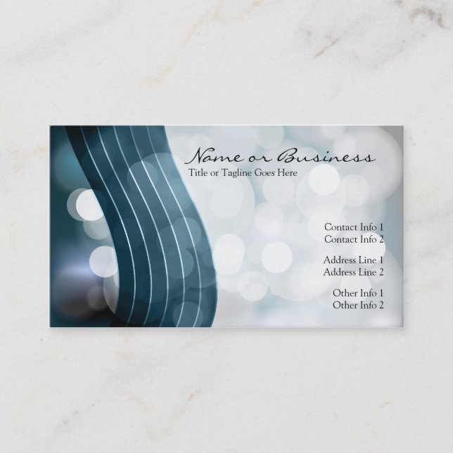 flashing lights punch card (Front)