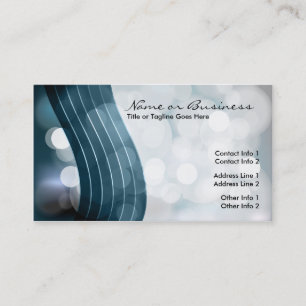 flashing lights with QR code Business Card