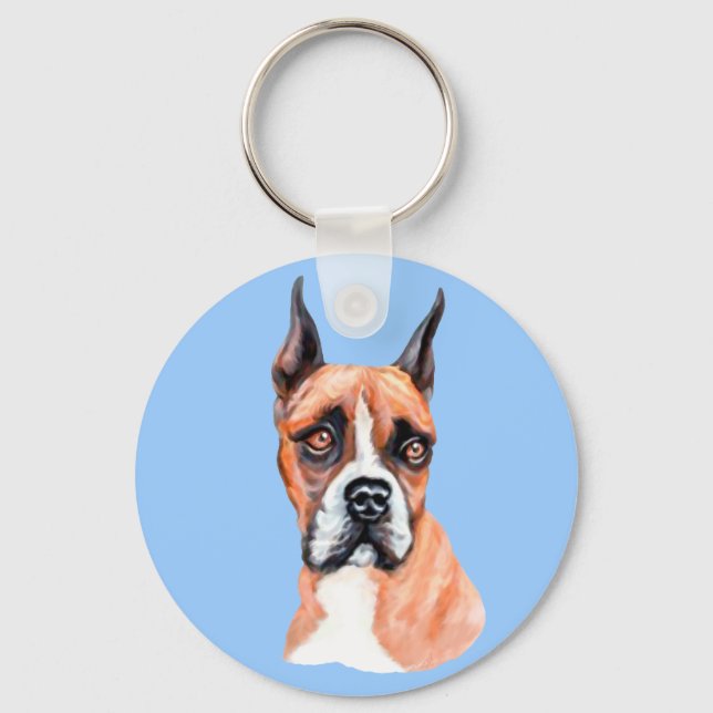 Flashy Boxer Keychain (Front)
