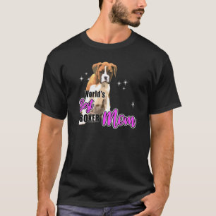 Flashy Fawn Boxer Dog Boxer Dog Mom T-Shirt