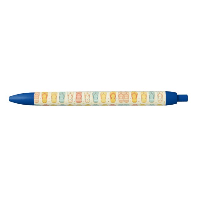Flashy Flip-flops  Black Ink Pen (Front)
