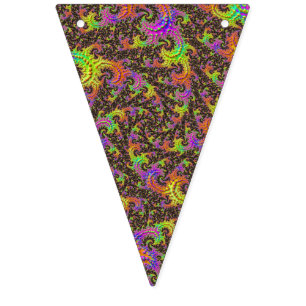 Flashy Fractal Bunting Flags