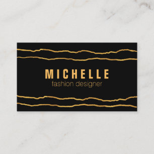 Flashy Lines Business Card