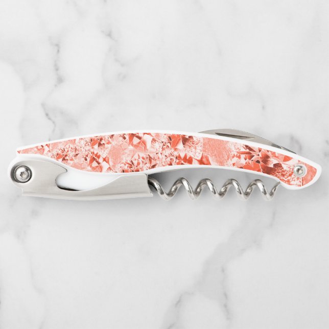 Flashy salmon to red with some bright and twisted corkscrew (Front)