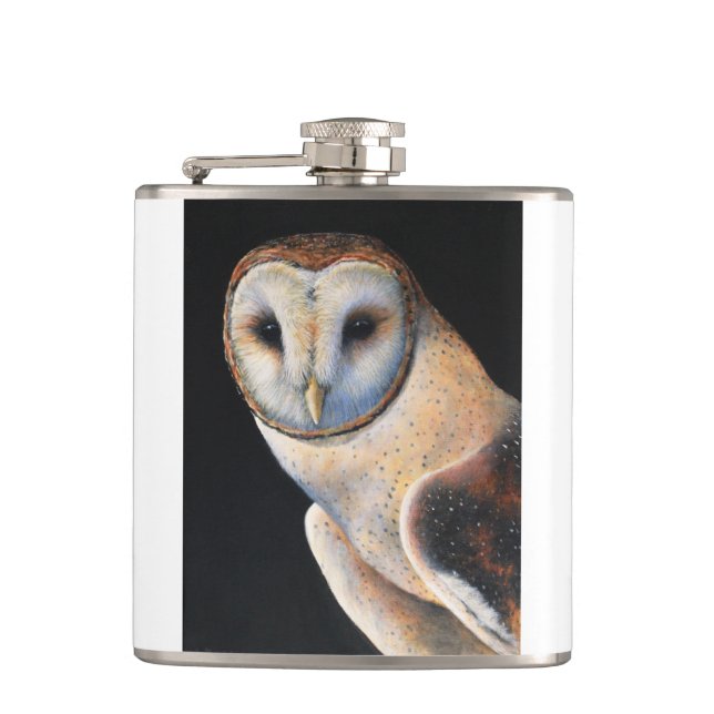 Flask Barn Owl (Front)