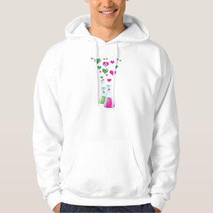 Flask, Erlenmeyer, Beaker, Chemistry, Laboratory Hoodie