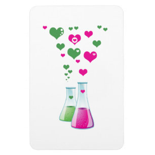 Flask, Erlenmeyer, Beaker, Chemistry, Laboratory Magnet
