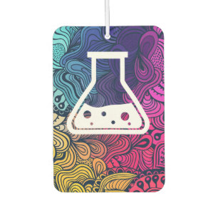 Flask Holes Pictogram Air Freshener