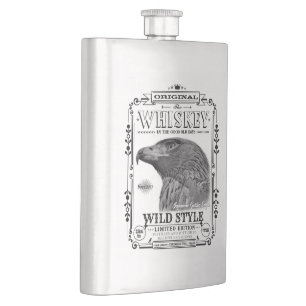 FLASK_Japanese Golden Eagle Hip Flask