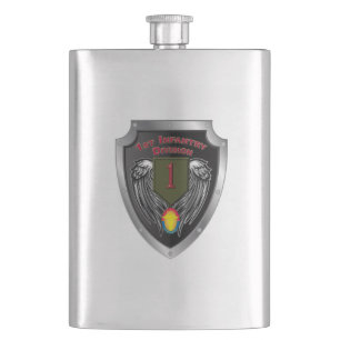 Flasque 1re division d'infanterie « Big Red One »