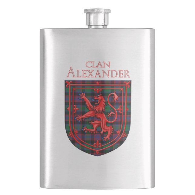 Flasque Alexander Hunting Tartan Scottish Plaid (devant)