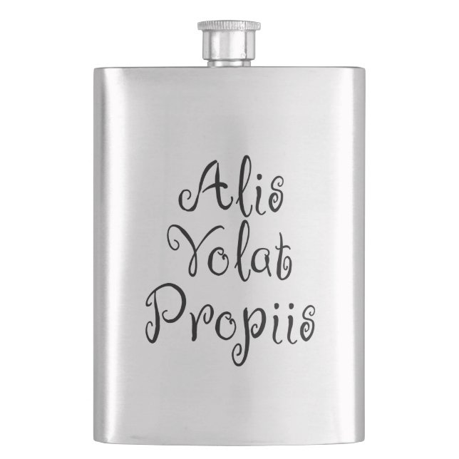 Flasque Alis Volat Propiis (devant)