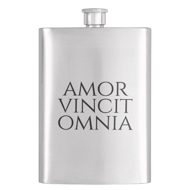 Flasque Amor Vincit Omnia (devant)
