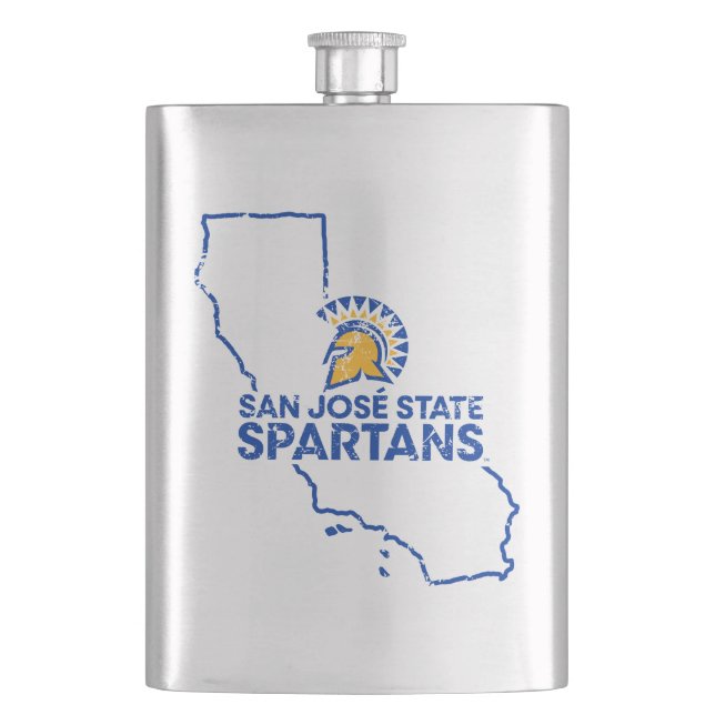 Flasque Amour de Spartans d'état de San Jose (devant)