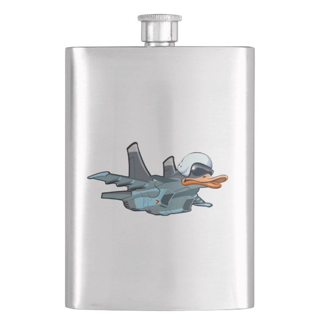 Flasque Avion de dessin (devant)