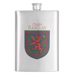Flasque Barclay Hunting Tartan Scottish Plaid